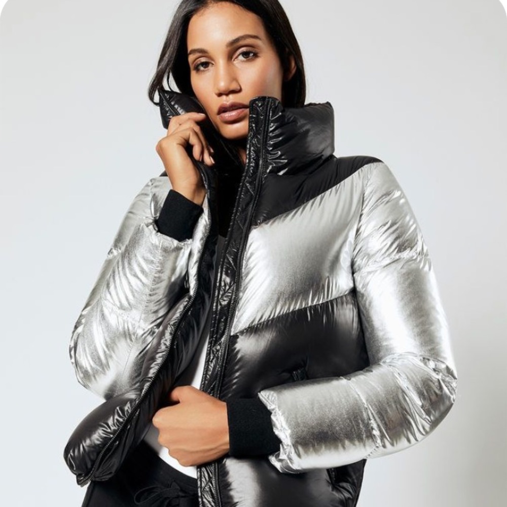 MACKAGE Luxe Metallic Down ‘JESS’ Puffer